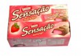 CHOCOLATE NESTLÉ SENSAÇÃO - MORANGO - cx c/ 3 unidades
